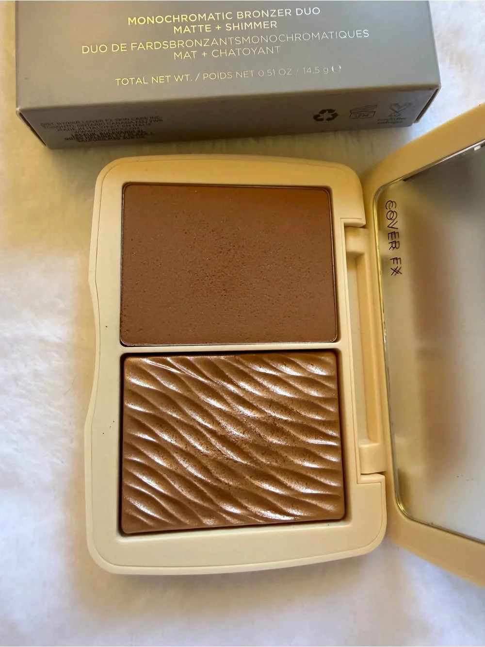 Cover FX blush duo in Sun-kissed Bronze